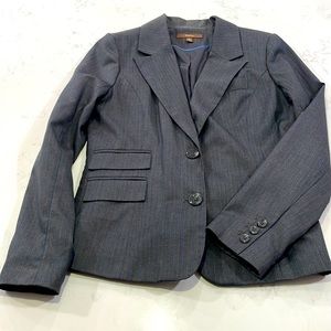 Merona gray blazer and pant set. Blazer size 10, pants size 8